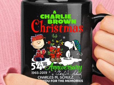 A Charlie Brown Christmas 54th Anniversary Snoopy Mug