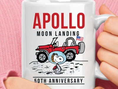 Apollo Moon Landing 50th Anniversary Snoopy Astronaut Mug