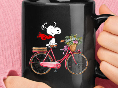 Enjoy The Bicycle Ride Snoopy Spring And Summer Mug
