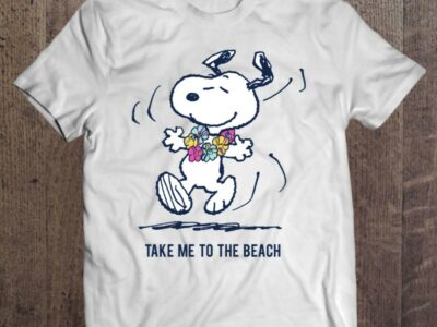 Peanuts Snoopy Take Me To The Beach