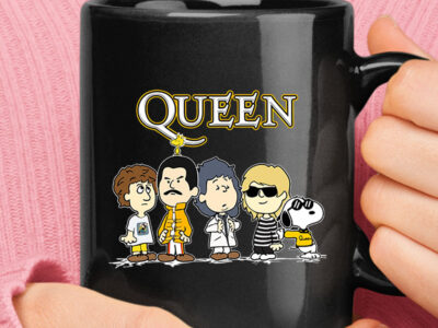 Snoopy Joe Cool With The Queen Band Mug