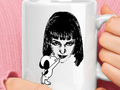 Snoopy Painting Mia Session Pulp Fiction Mug