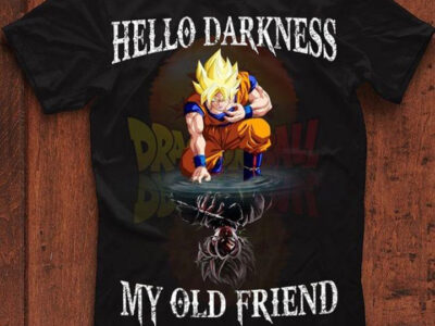 Son Goku Hello Darkness My Old Friend Water Reflection