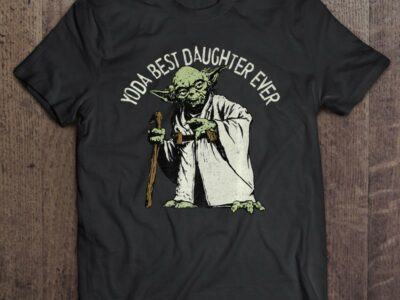 Star Wars Yoda Best Daughter Ever Portrait Premium