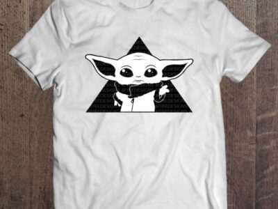 Star Wars Baby Yoda The Mandalorian Triangle Vintage