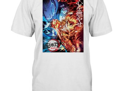 Demon Slayer Kyojuro Rengoku Vs Akaza shirt