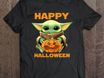 Happy Halloween Pumpkin Baby Yoda