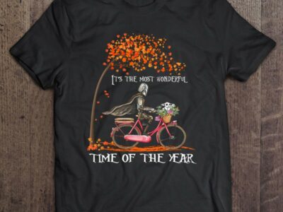 It’s The Most Wonderful Time Of The Year Mandalorian Baby Yoda Bicycling Autumn Fall