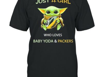 Just A Girl Who Loves Baby Yoda And Packers 2021 Shirt