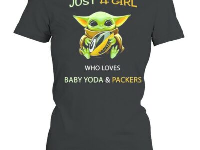 Just A Girl Who Loves Baby Yoda And Packers 2021 Shirt