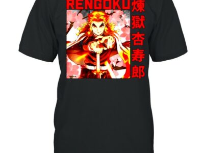 Rengokus Demons Slayers Kimetsus No Yaibas T-Shirt