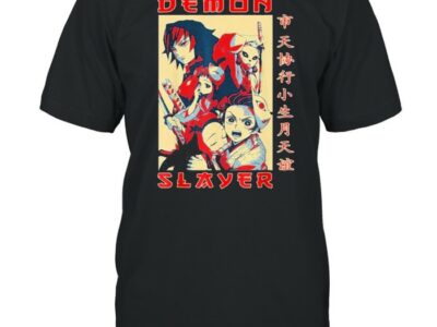 slayer demon anime shirt classic mens t shirt