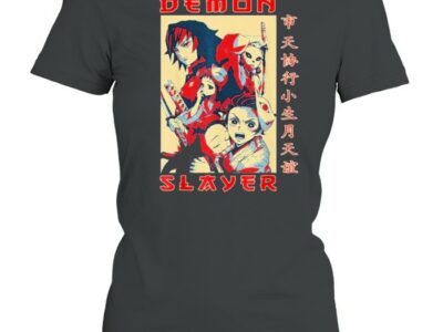 slayer demon anime shirt classic womens t shirt