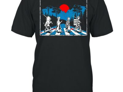 Slayer Demon characters The Beatles Abbey Road shirt