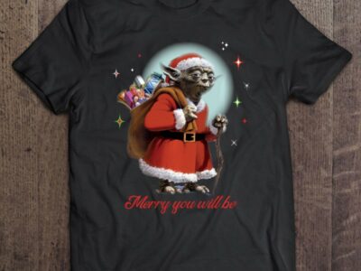 Star Wars Santa Yoda Merry You Will Be