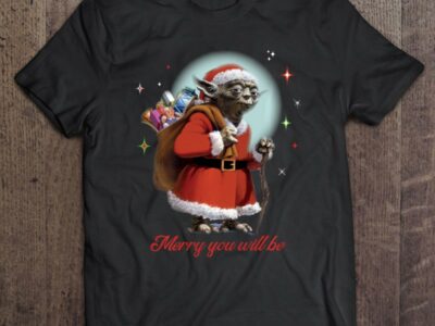 Star Wars Santa Yoda Merry You Will Be