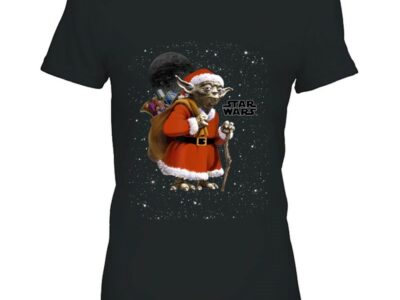 Star Wars Yoda Santa Claus Costume Poster