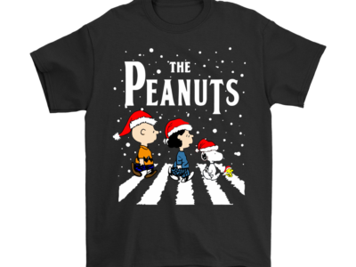 The Peanuts Abbey Road Christmas Snoopy Shirts