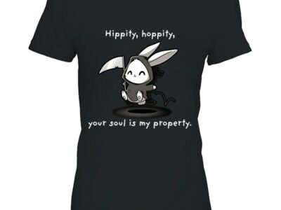 Hippity Hoppity Your Soul Is My Property Bunny Grim Reaper Version