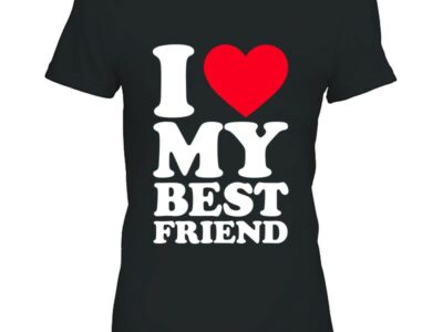 I Love My Best Friend Shirt I Heart My Best Friend Shirt Bff