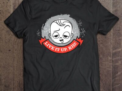 Kids Dreamworks The Boss Baby Live It Up Kid! In Red