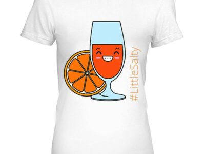Little Salty Vacation Vibes Happy Orange Juice Glass
