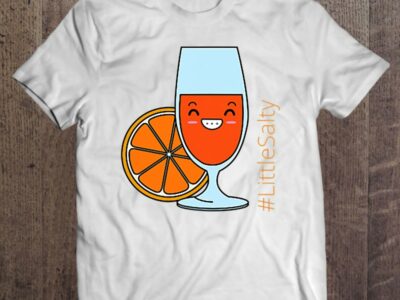 Little Salty Vacation Vibes Happy Orange Juice Glass