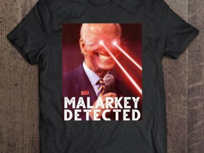 Malarkey Detected Joe Biden Democrat Premium T Shirt