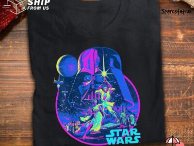 Star Wars Bright Classic Neon T Shirt