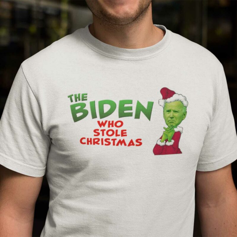 The Grinch Biden Who Stole Christmas Shirt