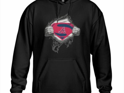 Atlanta Braves Super Man T Shirt