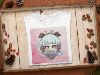 Ayaka Fan Genshin Impact Premium T Shirt