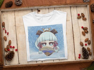 Ayaka Fan Genshin Impact Premium T Shirt