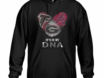 Falcons Braves Georgia Bulldogs DNA T Shirt
