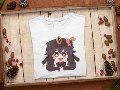 Hu Tao Smile Genshin Impact Premium T Shirt