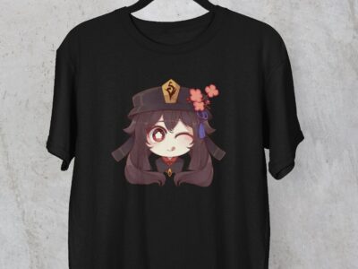 Hu Tao Wink Genshin Impact Premium T Shirt