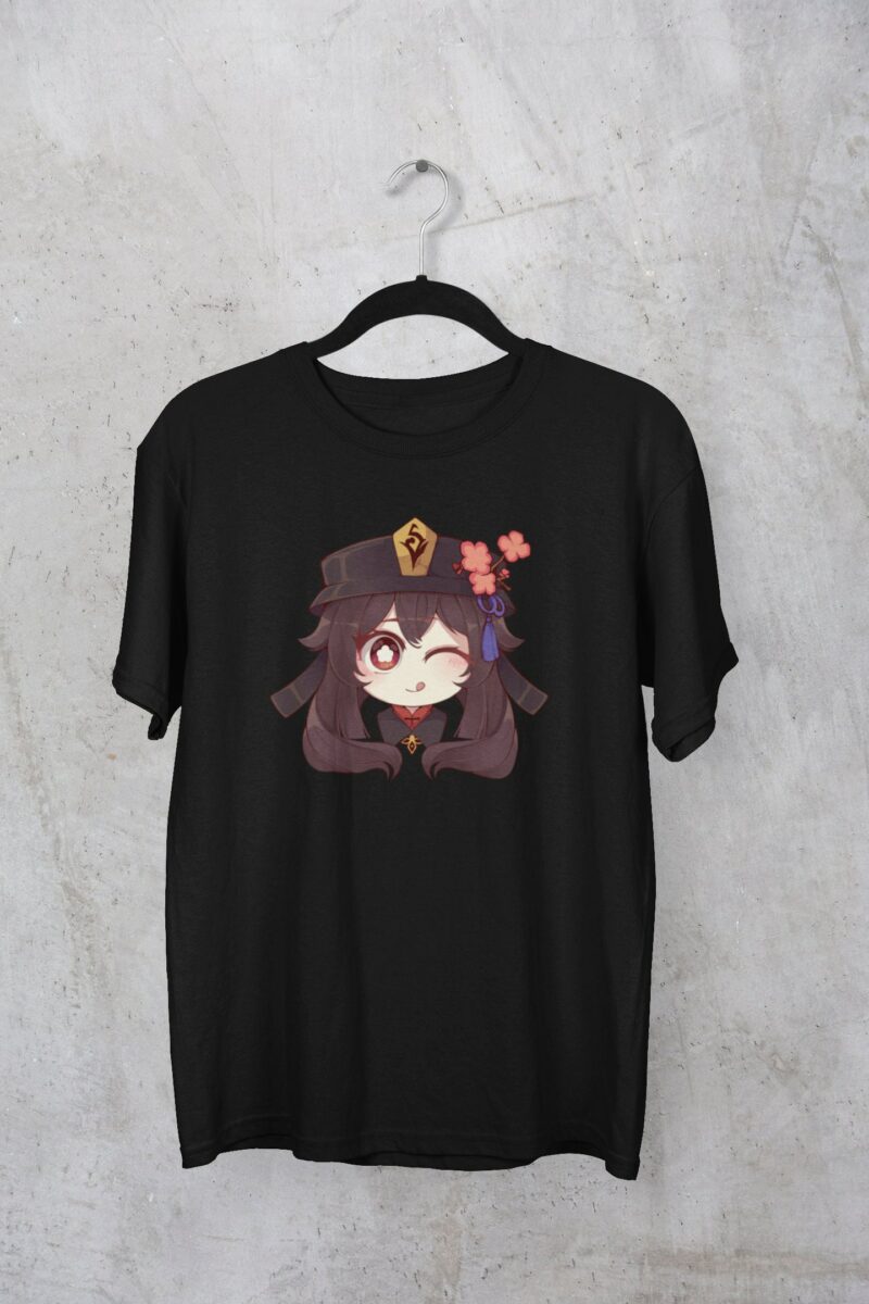 Hu Tao Wink Genshin Impact Premium T Shirt