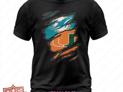 Dolphins Hurricaness Inside Me T Shirt