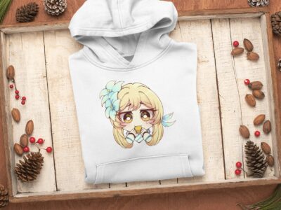 Lumine Eat Genshin Impact Hoodie