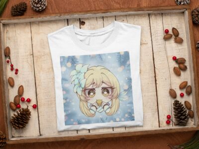 Lumine Eat Genshin Impact Premium T Shirt