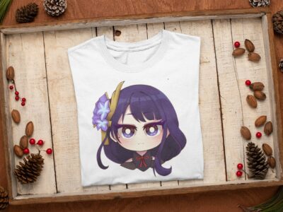 Raiden Shogun Genshin Impact Premium T Shirt