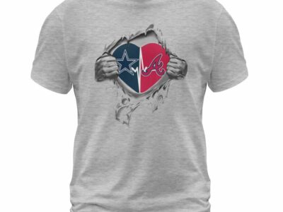 Dallas  Cowboys & Atlanta Braves It’s In My Heart T Shirt