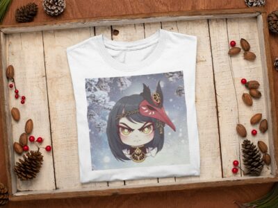 Sara Genshin Impact Premium Xmas T Shirt
