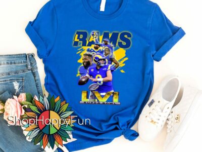 Premium LVI Super Bowl Los Angeles Rams T Shirt