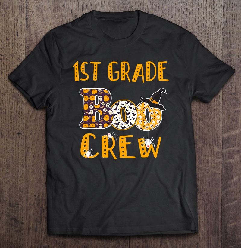 1St Grade Boo Crew Teacher Halloween Costume