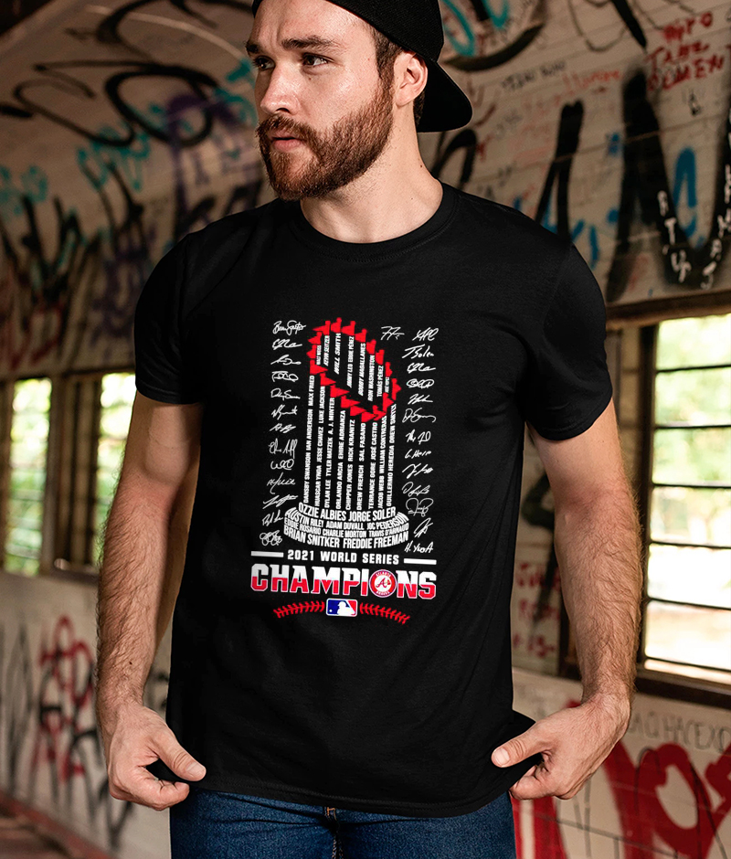 Atlanta Braves 2021 World Series Champions Unisex T-shirt
