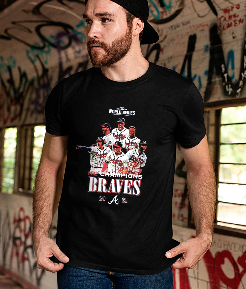 Atlanta Braves Team 2021 NL Champions Gifts T-Shirt