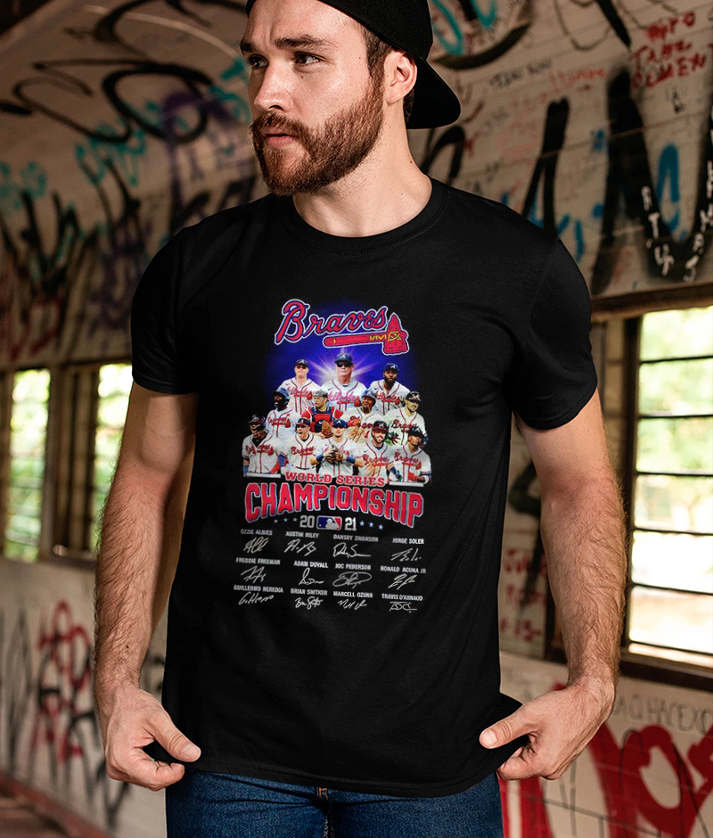 Braves World Series Championships 2021 Signatures Classic Shirt