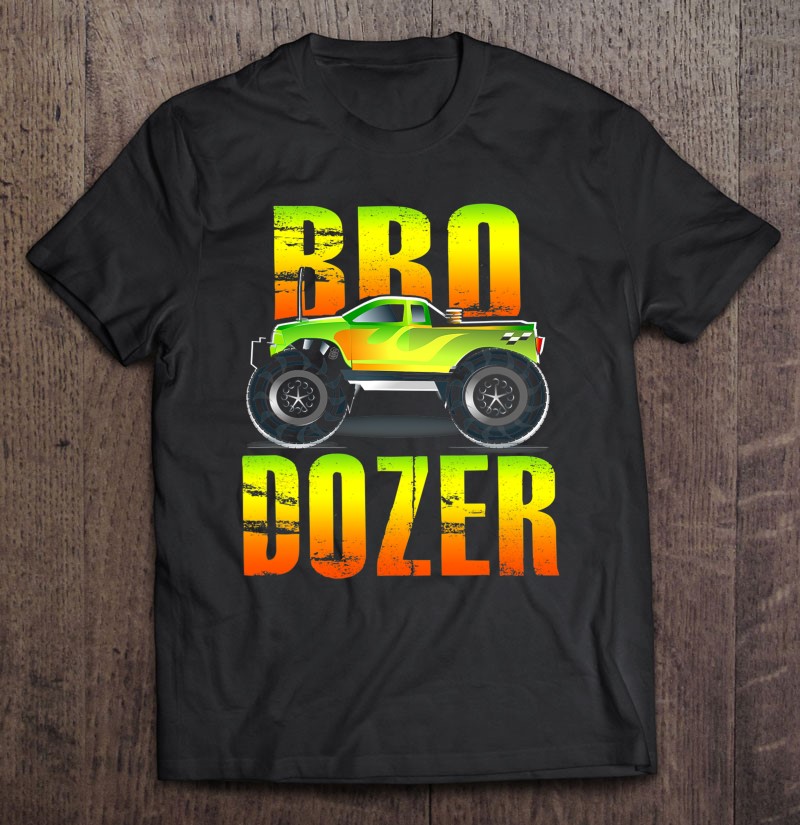 Bro Dozer Monster Truck Racing Monster Jam For Boys