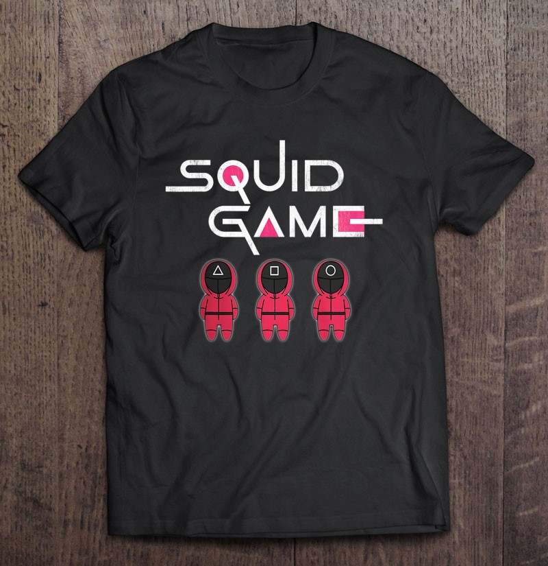 Chibi Squid Korean Game Tee Drama K-Drama Horror Movies